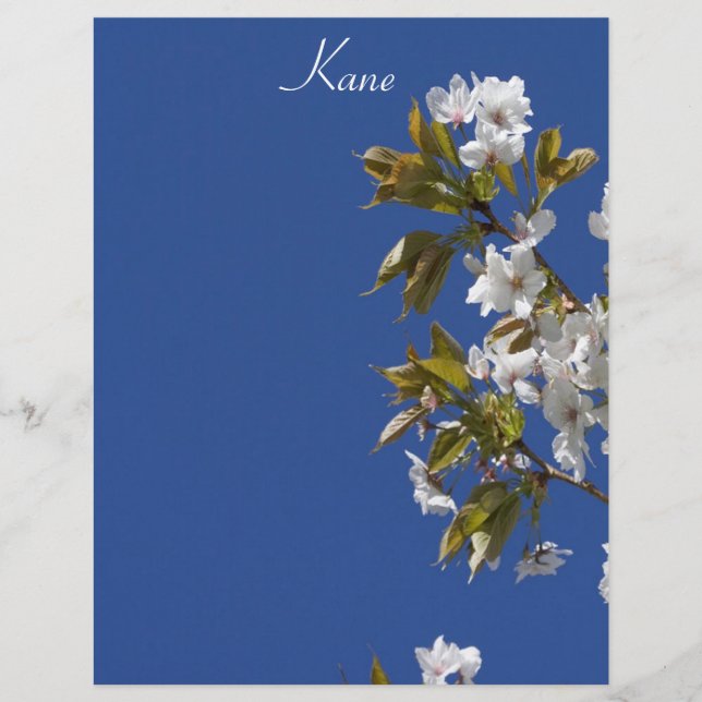 Lámina Leterhead de Kane Blossom (Anverso)