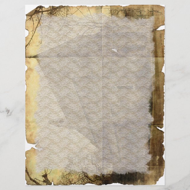 Lámina Leterhead vieja vintage (Anverso)