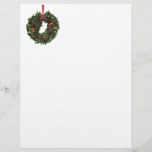 Lámina Letra clásica del navidad de la guirnalda