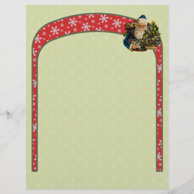 Lámina Letra de Navidad Vintage (Anverso)