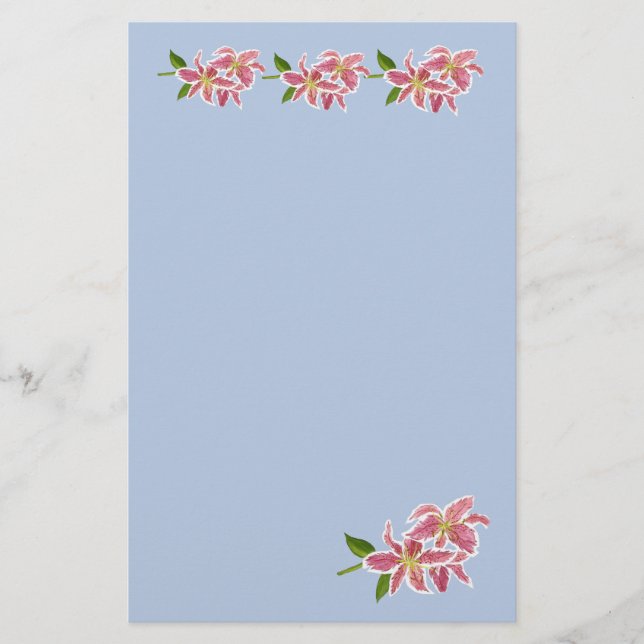 Lámina Letra Lily (Anverso)