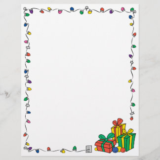 Lámina Letras de las luces de los navidades
