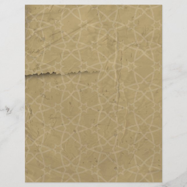 Lámina Letras de papel de las estrellas de la línea de co (Anverso)