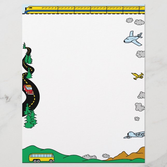 Lámina Letras de transporte (Anverso)