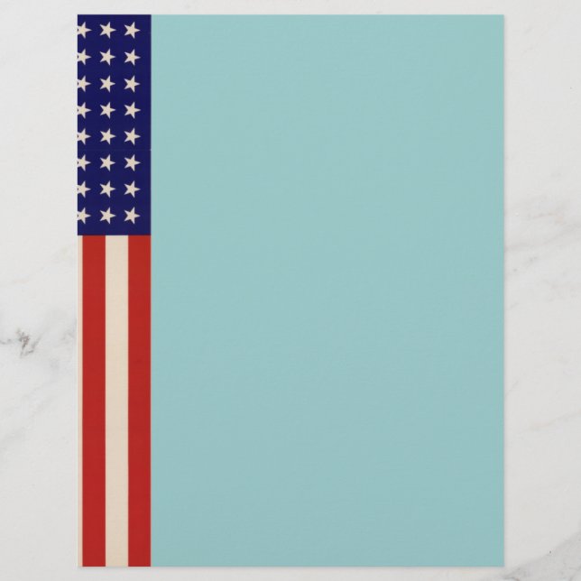 Lámina Letras del Poster Patriótico de la Segunda Guerra  (Anverso)