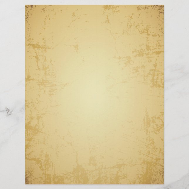 Lámina Letrero de pergamino de época (Anverso)