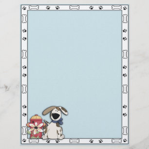 Lámina Letrero de perro