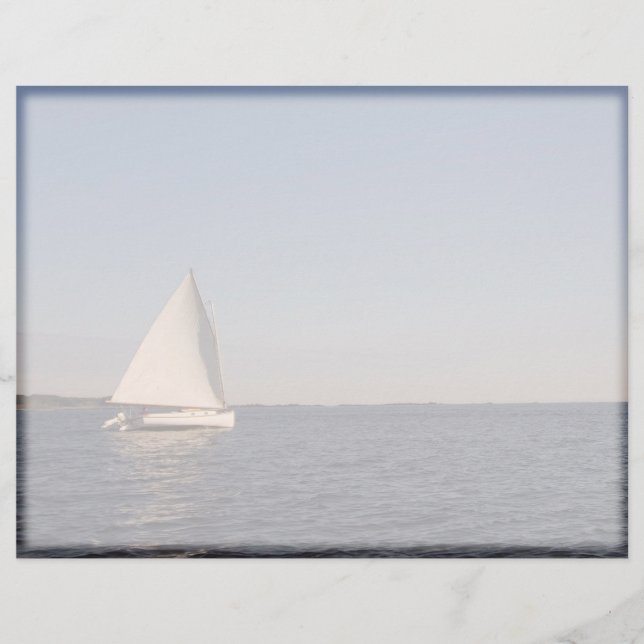 Lámina Letrero de velero (Anverso)