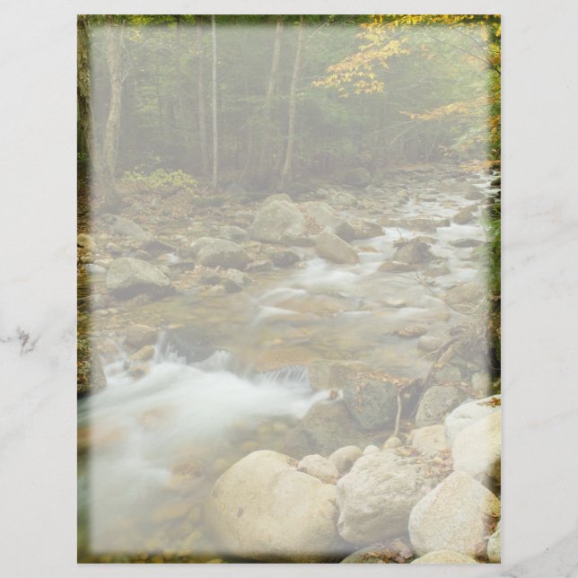 Lámina Letrero en cascada de Woodland (Anverso)