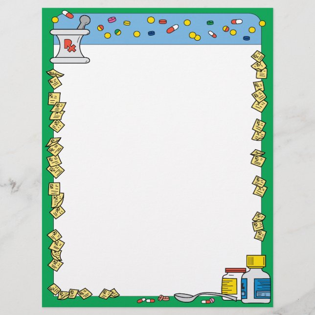 Lámina Letrero médico (Anverso)