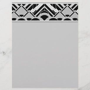 Lámina Letterhead Art Deco