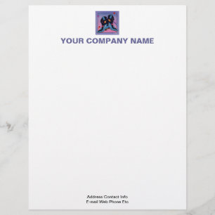 Lámina Letterhead - Boots Cowboy de medianoche