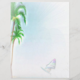 Lámina Letterhead de vacaciones