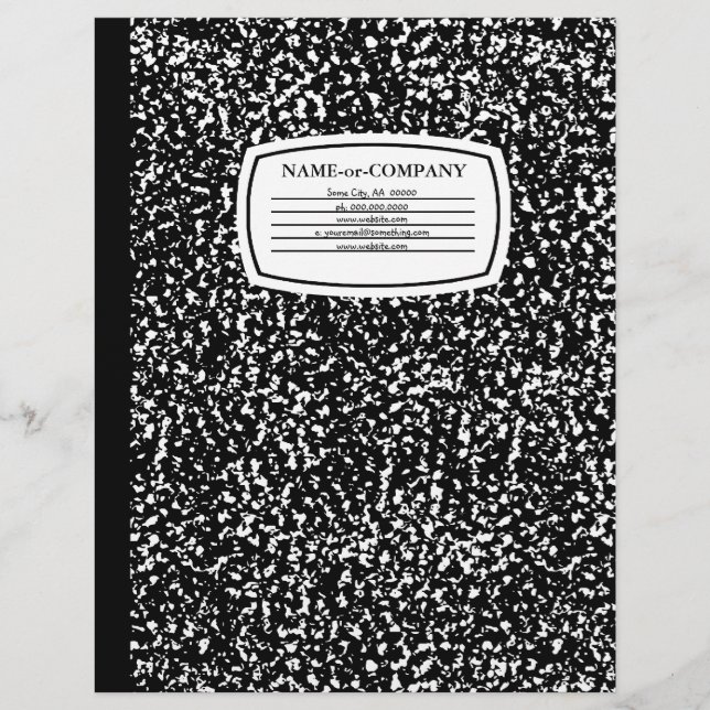 Lámina libro de composición (Anverso)