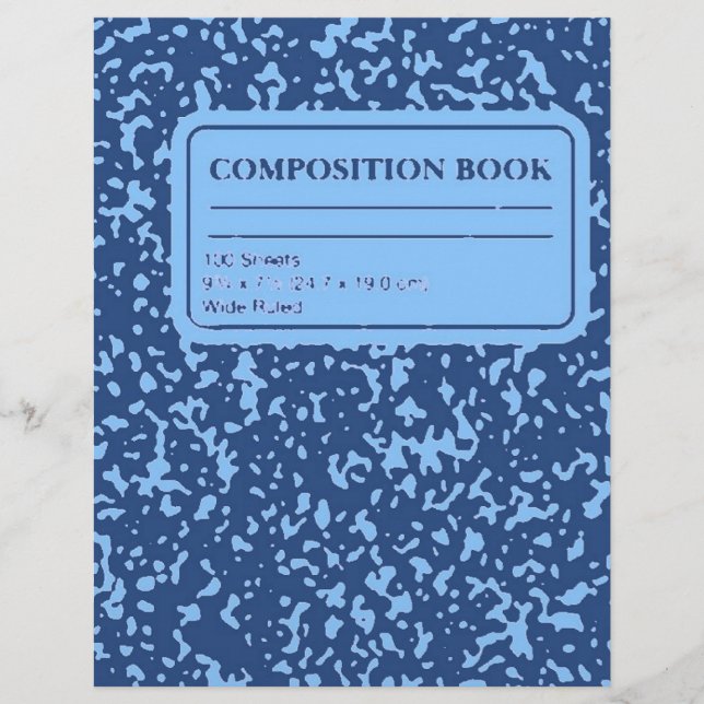 Lámina Libro de composición (Anverso)