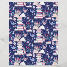 Lámina Libro de cuento de hadas Castillo Papel de cartón 