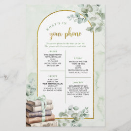 Lámina Libro de historias de verde qué hay en tu juego de