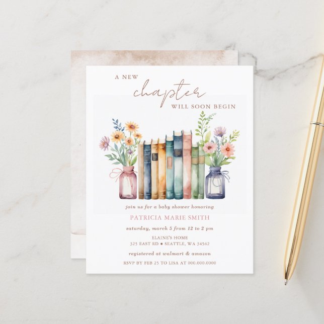 Lámina Libro de historias sobre el presupuesto: Baby Show (Anverso/Reverso In Situ)