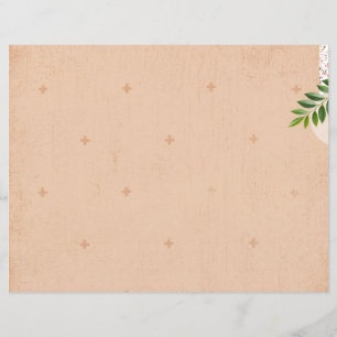 Lámina Libro de notas de arte de fondo minimalista