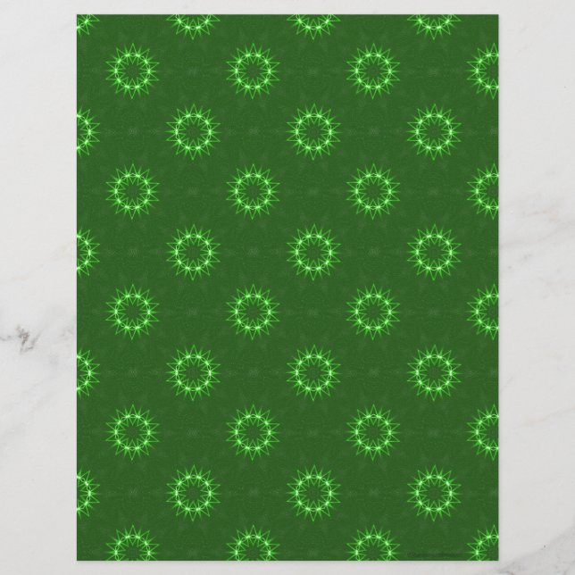 Lámina Libro de notas sobre la estrella verde (Anverso)