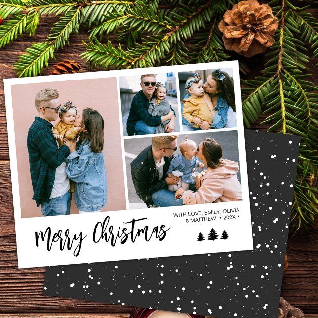Lámina Libro de vacaciones de Navidades Snowy con foto si (Subido por el creador)