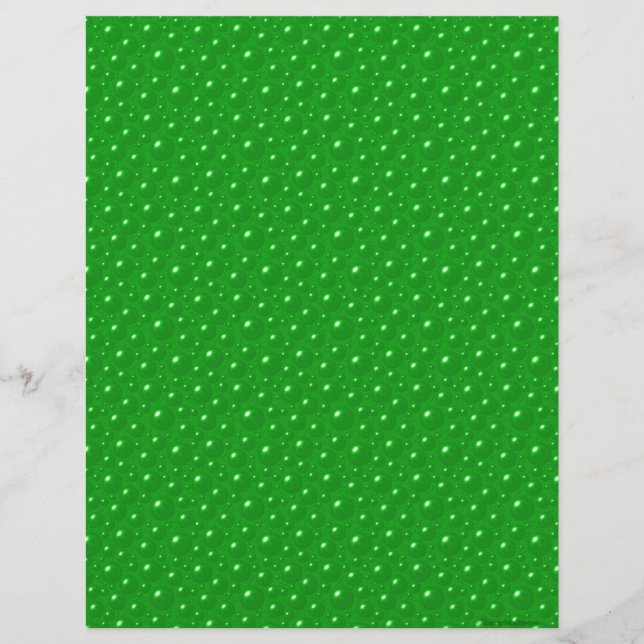 Lámina Libro Verde sobre las burbujas (Anverso)