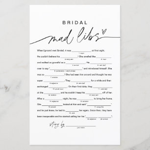 Lámina LIBROS DE ducha de novias, rellena en blanco