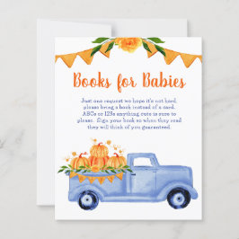 Lámina Libros de niños gemelos de calabaza pequeños para 