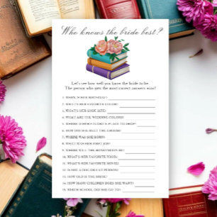 Lámina Libros Despedida de soltera - Novia la mejor