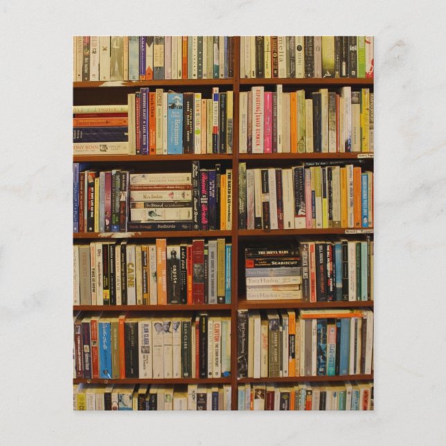 Lámina Libros en la biblioteca (Anverso)