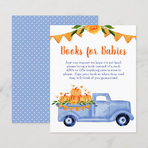 Lámina Libros para bebés gemelos calabacita con presupues