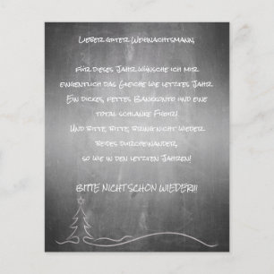 Lámina Lieber guter Weihnachtsmann