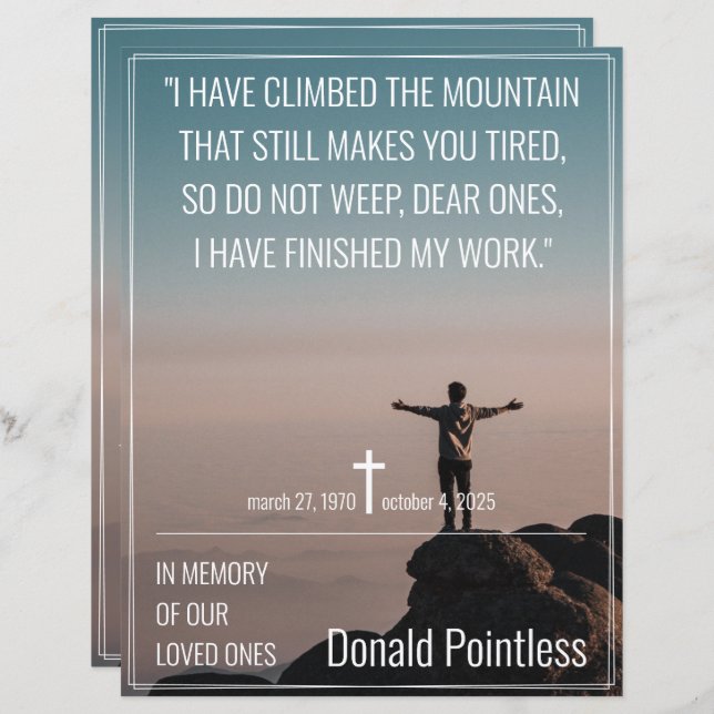 Lámina Lifeworks 002 (Anverso / Reverso)