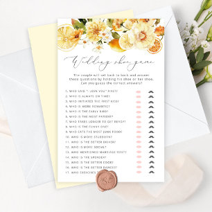 Lámina Limón elegante Juego de zapatos boda