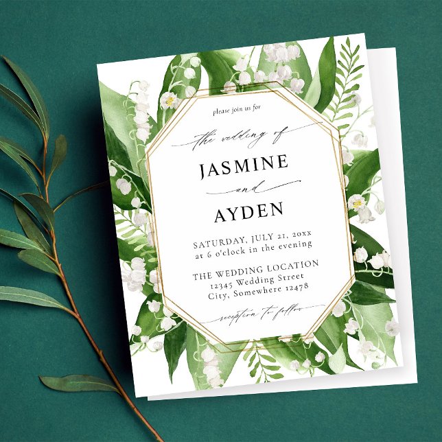 Lámina Lirio de presupuesto del Boda Floral Blanco del Va (Subido por el creador)