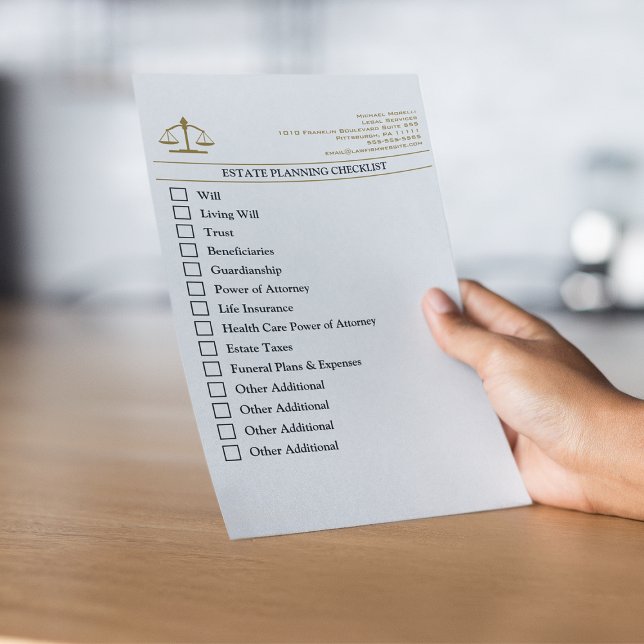 Lámina Lista de comprobación de planeación de propiedades (Subido por el creador)