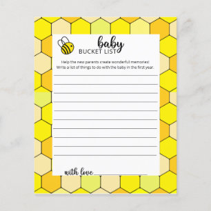 Lámina Lista de deseos de Little Bee Baby