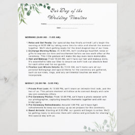 Lámina Listas de comprobación de bodas - Planificador del