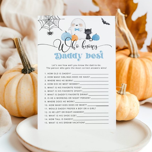 Lámina Little Boo Quién conoce a papá mejor juego de duch (Subido por el creador)