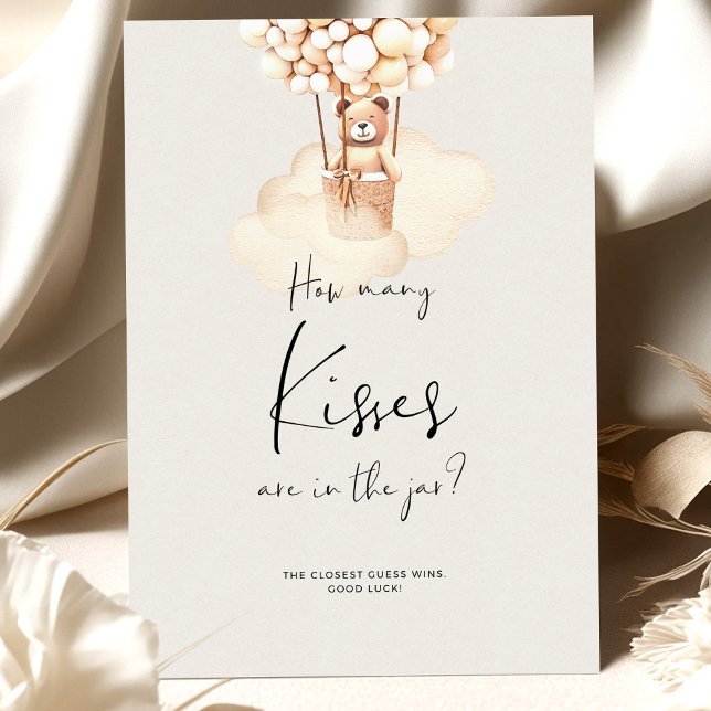 Lámina Llevar el juego de Baby Shower cuántos besos (Subido por el creador)