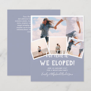 Lámina Lo hicimos ELOPEMENT FOTO Wedding RECEPTION Budget