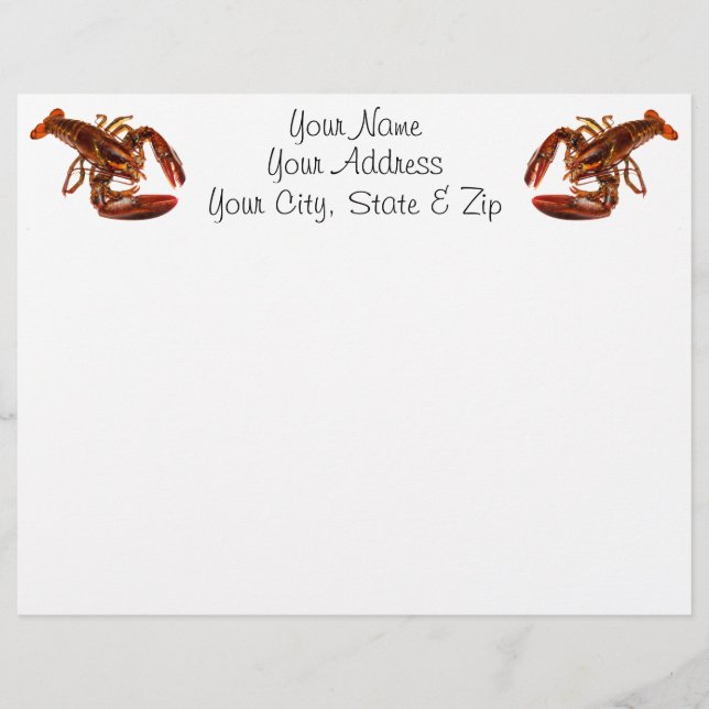 Lámina Lobster (Anverso)