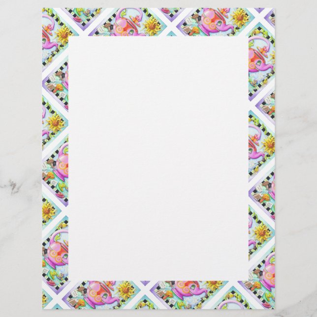 LÁMINA LOCO POR LA FIESTA DEL TÉ (Anverso)