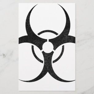 Lámina Logo de Bio-hazard