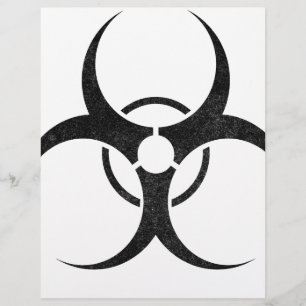 Lámina Logo de Bio-hazard