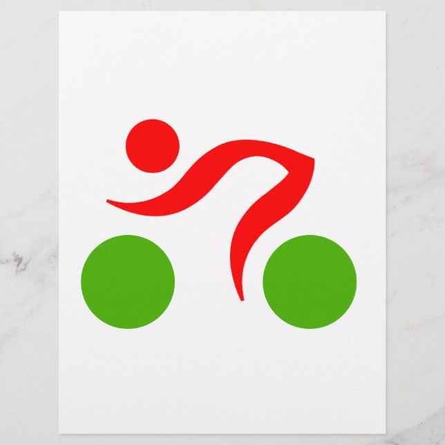 Lámina Logo de Cycling cool (Anverso)