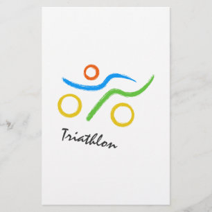 Lámina Logo de Triathlon