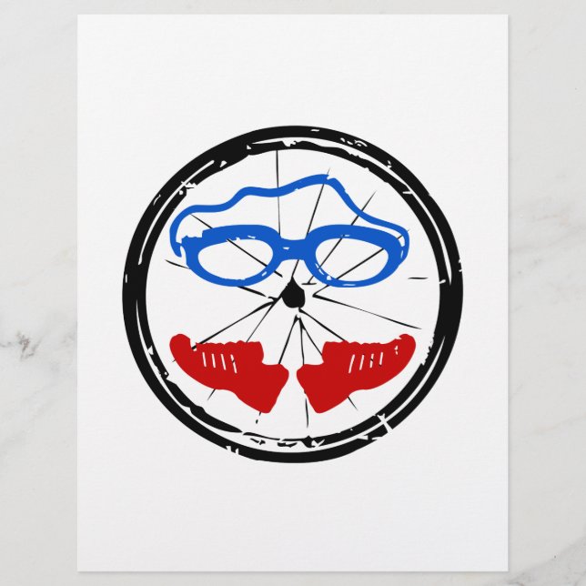 Lámina Logo de Triathlon Freak (Anverso)