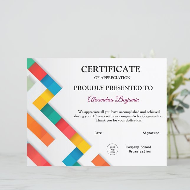 Lámina Logote Apreciar el logo rojo Gold (Anverso de pie)