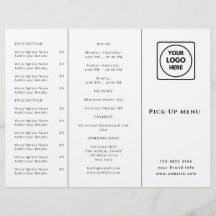 Logotipo de compra del restaurante | Personalizado